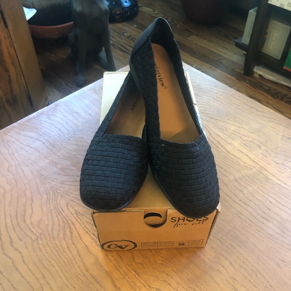 Comfortview black Bethany Shoe